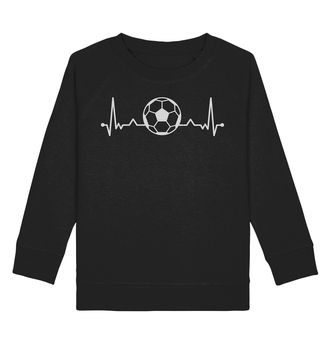 Fußball Herzschlag Fußballer Geschenk Fußballspieler Sweatshirt