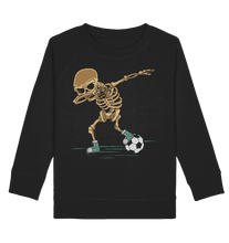 Laden Sie das Bild in den Galerie-Viewer, Fußballspieler Skelett Fußballer Motiv Fußball Sweatshirt
