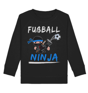Fußballspieler Fußballer Kinder Fußball Ninja Sweatshirt