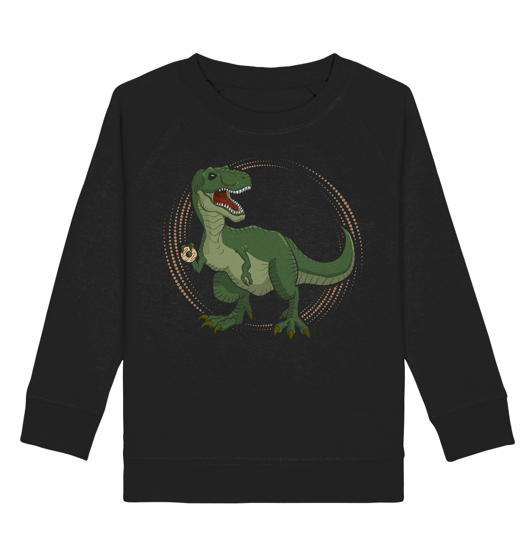 Dinosaurier Trex Donut Kinder Sweatshirt