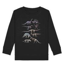 Laden Sie das Bild in den Galerie-Viewer, Dinosaurier Skelette Mädchen Dino Kinder Sweatshirt
