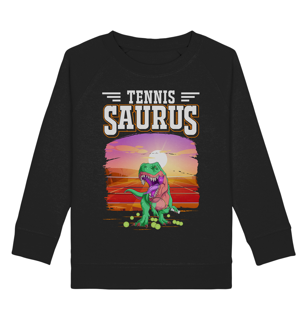 Dinosaurier Tennis Dino Kinder Sweatshirt
