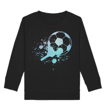 Laden Sie das Bild in den Galerie-Viewer, Fußballspieler Splash Fußballer Kinder Fußball Sweatshirt
