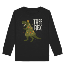 Laden Sie das Bild in den Galerie-Viewer, Dinosaurier Trex Weihnachten Dino Kinder Sweatshirt
