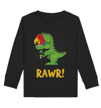 Laden Sie das Bild in den Galerie-Viewer, Dinosaurier Papagei Dinos Kinder Sweatshirt
