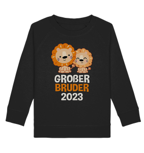Großer Bruder 2023 Löwe Kinder Sweatshirt