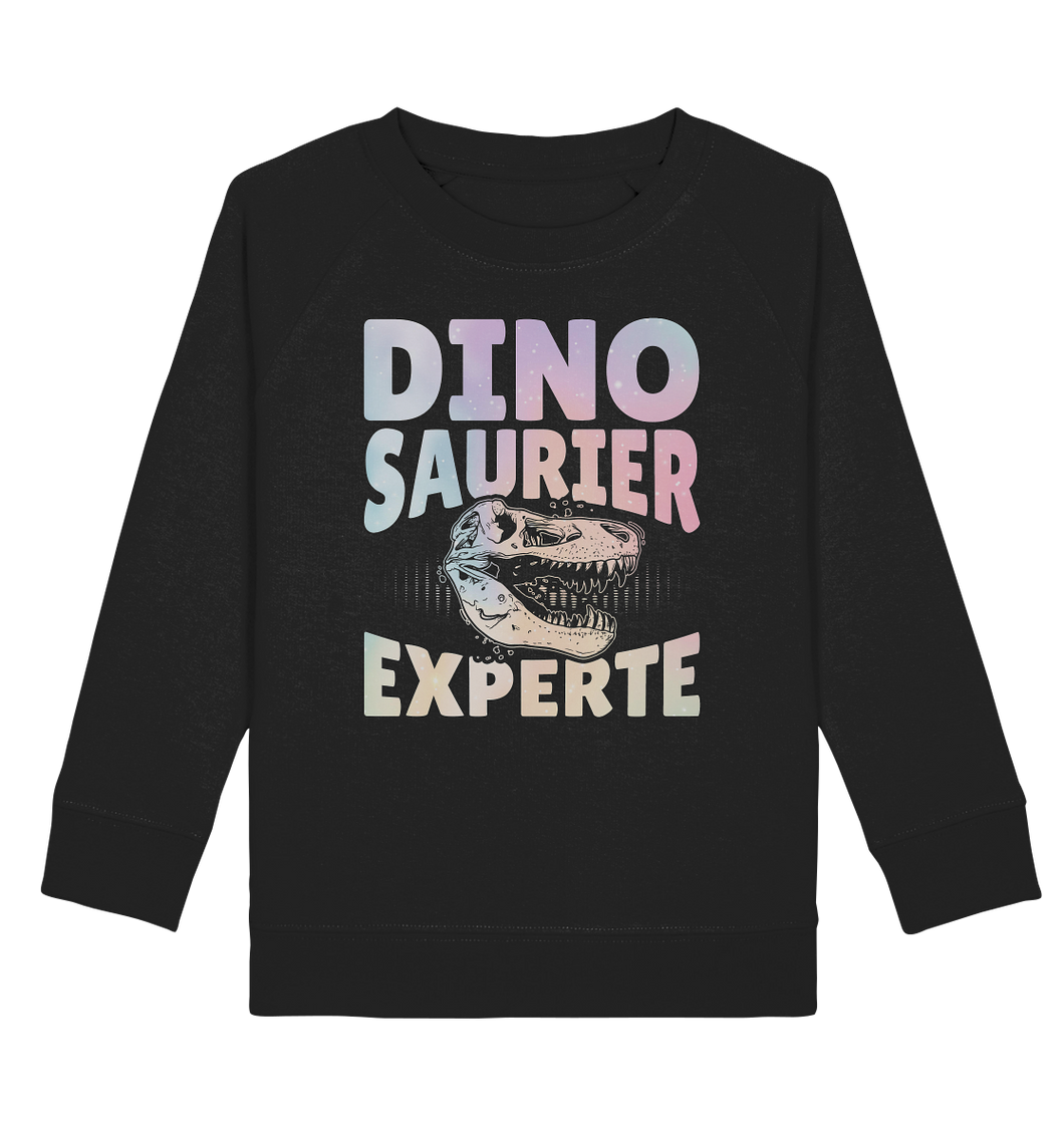 Pastel Dinosaurier Experte Mädchen Dino Sweatshirt