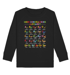 Dino ABC Lernen Schulkind Dinosaurier Alphabet Sweatshirt