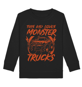 Monstertruck Jungen Monster Truck Kinder Langarm Sweatshirt