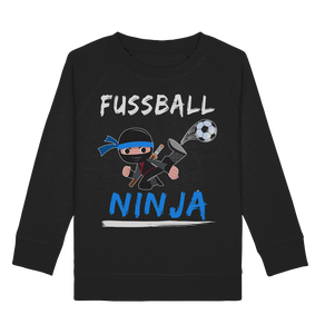 Fußballspieler Kinder Fußballer Fussball Ninja Sweatshirt