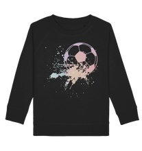 Laden Sie das Bild in den Galerie-Viewer, Fußballspieler Splash Fußballer Mädchen Fußball Sweatshirt
