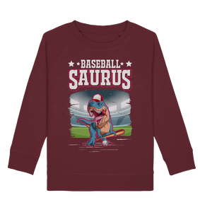 Dinosaurier Baseball Dino Kinder Sweatshirt