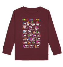 Laden Sie das Bild in den Galerie-Viewer, Dinosaurier ABC Kinder Dino Alphabet Sweatshirt
