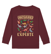 Laden Sie das Bild in den Galerie-Viewer, Dinosaurier Experte Dino Kinder Sweatshirt
