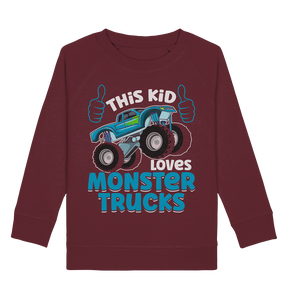 Monstertruck Kinder Monster Truck Fan Langarm Sweatshirt