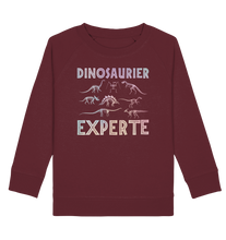 Laden Sie das Bild in den Galerie-Viewer, Dinosaurier Experte Mädchen Dino Fan Sweatshirt
