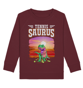 Dinosaurier Tennis Dino Kinder Sweatshirt