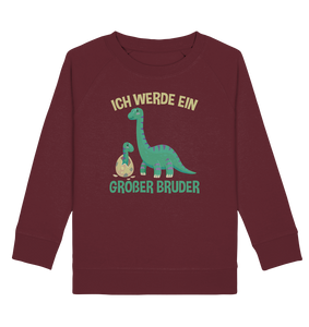 Dino Kinder Großer Bruder Sweatshirt