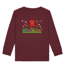 Laden Sie das Bild in den Galerie-Viewer, Dinosaurier Vulkan Dino Kinder Sweatshirt
