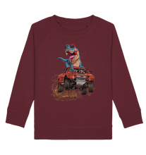 Laden Sie das Bild in den Galerie-Viewer, Dinosaurier Trex Monstertruck Dino Kinder Sweatshirt
