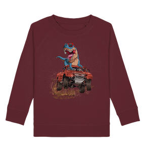 Dinosaurier Trex Monstertruck Dino Kinder Sweatshirt