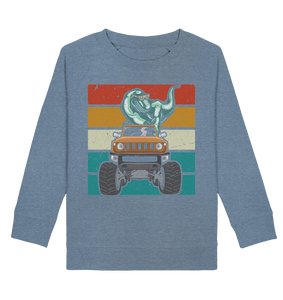 T-Rex Dinosaurier Monstertruck Kinder Sweatshirt