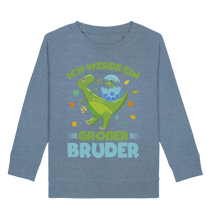 Laden Sie das Bild in den Galerie-Viewer, Dino zukünftiger Großer Bruder Sweatshirt
