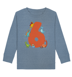 6. Geburtstag Dinosaurier Geschenk Dino 6 Jahre Sweatshirt
