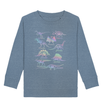 Laden Sie das Bild in den Galerie-Viewer, Dinosaurier Arten Mädchen Dino Sweatshirt
