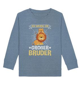 Ich werde Großer Bruder Löwe Sweatshirt