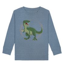 Laden Sie das Bild in den Galerie-Viewer, Dinosaurier Trex Donut Kinder Sweatshirt
