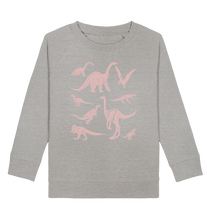Laden Sie das Bild in den Galerie-Viewer, Süße Dinosaurier Kinder Dino Mädchen Sweatshirt
