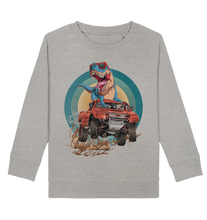 Laden Sie das Bild in den Galerie-Viewer, Dinosaurier Monstertruck T-Rex Kinder Sweatshirt
