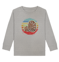 Laden Sie das Bild in den Galerie-Viewer, Dino Retro Triceratops Kinder Dinosaurier Sweatshirt
