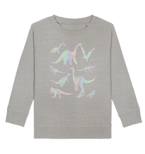 Laden Sie das Bild in den Galerie-Viewer, Mädchen Dinosaurier Pastel Dinos Sweatshirt
