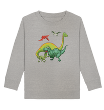 Laden Sie das Bild in den Galerie-Viewer, Dinosaurier Arten Kinder Coole Dinos Sweatshirt
