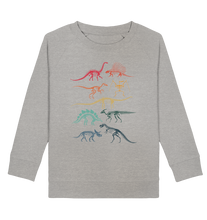 Laden Sie das Bild in den Galerie-Viewer, Dino Skelette Kinder Dinosaurier Sweatshirt
