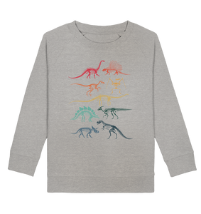 Dino Skelette Kinder Dinosaurier Sweatshirt