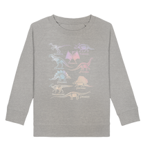 Laden Sie das Bild in den Galerie-Viewer, Dino Mädchen Kinder Dinosaurier Sweatshirt
