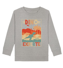 Laden Sie das Bild in den Galerie-Viewer, Dino Experte Jungs Mädchen Dinosaurier Sweatshirt
