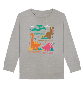Dinosaurier Arten Cooles Dino Kinder Sweatshirt