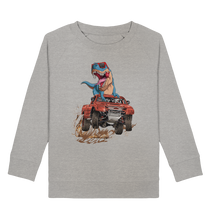 Laden Sie das Bild in den Galerie-Viewer, Dinosaurier Trex Monstertruck Dino Kinder Sweatshirt
