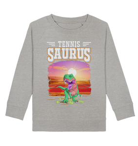 Dinosaurier Tennis Dino Kinder Sweatshirt