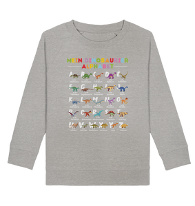 Dino ABC Lernen Dinosaurier Alphabet Sweatshirt