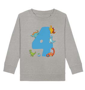 4. Geburtstag Dinosaurier Geschenk Dino 4 Jahre Sweatshirt
