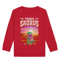 Laden Sie das Bild in den Galerie-Viewer, Dinosaurier Tennis Dino Kinder Sweatshirt

