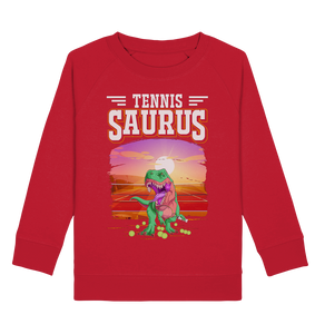 Dinosaurier Tennis Dino Kinder Sweatshirt