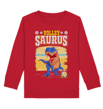 Laden Sie das Bild in den Galerie-Viewer, Dinosaurier Volleyball Dino Kinder Sweatshirt
