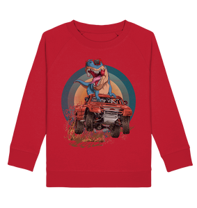 Dinosaurier Monstertruck T-Rex Kinder Sweatshirt