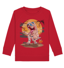 Laden Sie das Bild in den Galerie-Viewer, Dinosaurier Halloween Trex Kinder Sweatshirt

